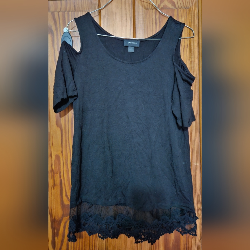 Black dress top